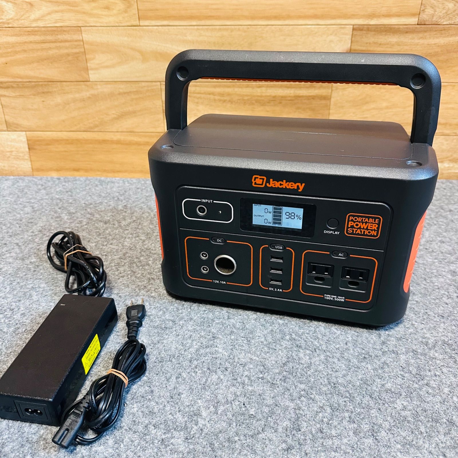 Jackery ポータブル電源 700 キャンプ 防災 災害 備え 本体 充電 