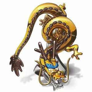 ドラクエメタリックモンスターズ　しんりゅう、スカイドラゴン フィギュア sd（スカイドラゴン） 「ドラゴンクエスト」 メタリック