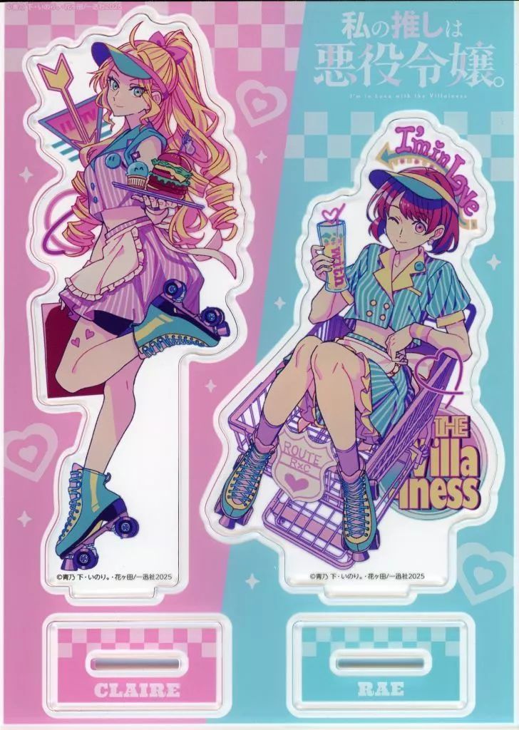 中古】アクリルスタンド・アクリルパネル 青乃下イラスト アクリル