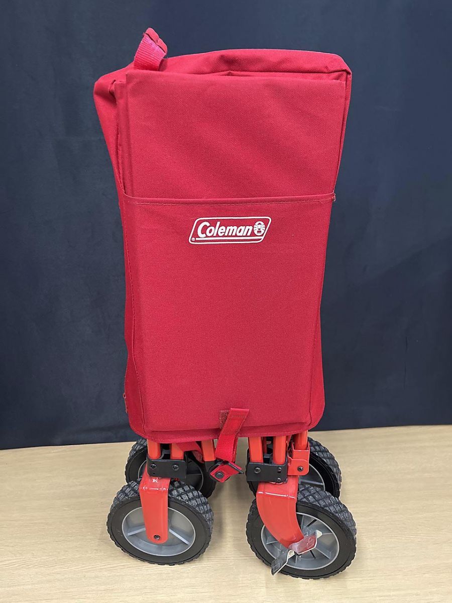 Coleman コールマン アウトドアワゴン レッド アウトドア用品
