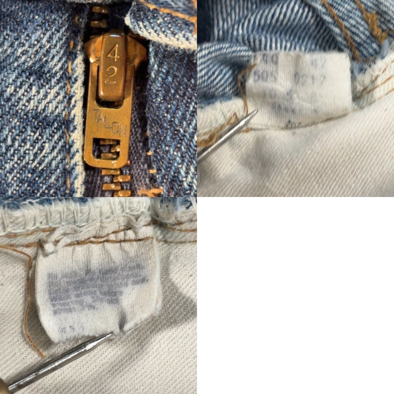 LEVI'S リーバイス アメリカ製 70年代 デニムパンツ ボタン裏刻印8