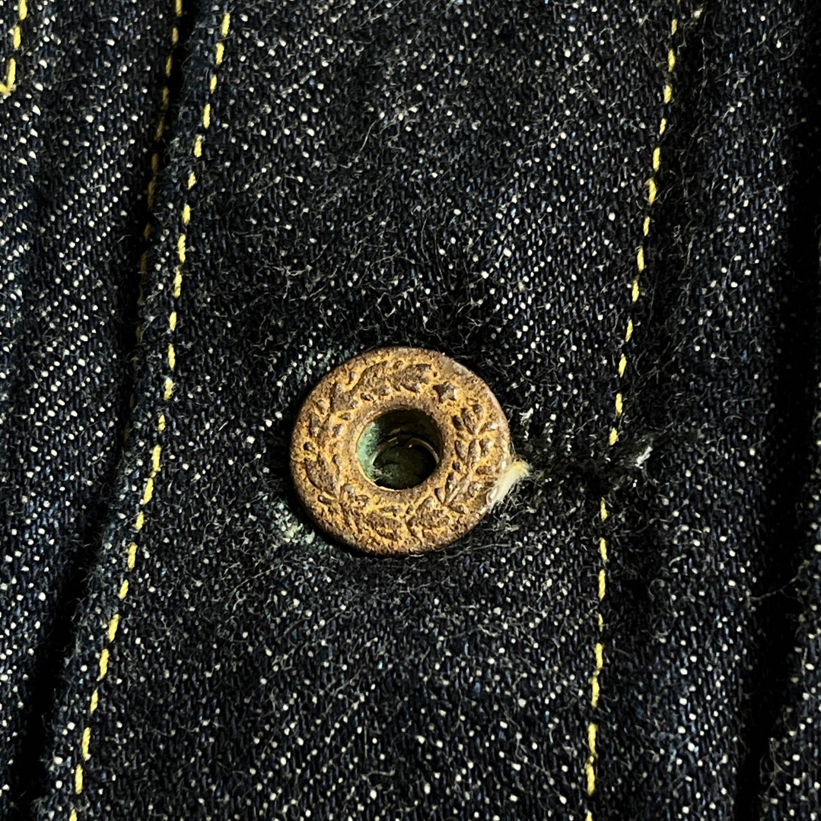 濃紺】TCB JEANS 40's 大戦 赤タブ デニムジャケット シンチバック TCB