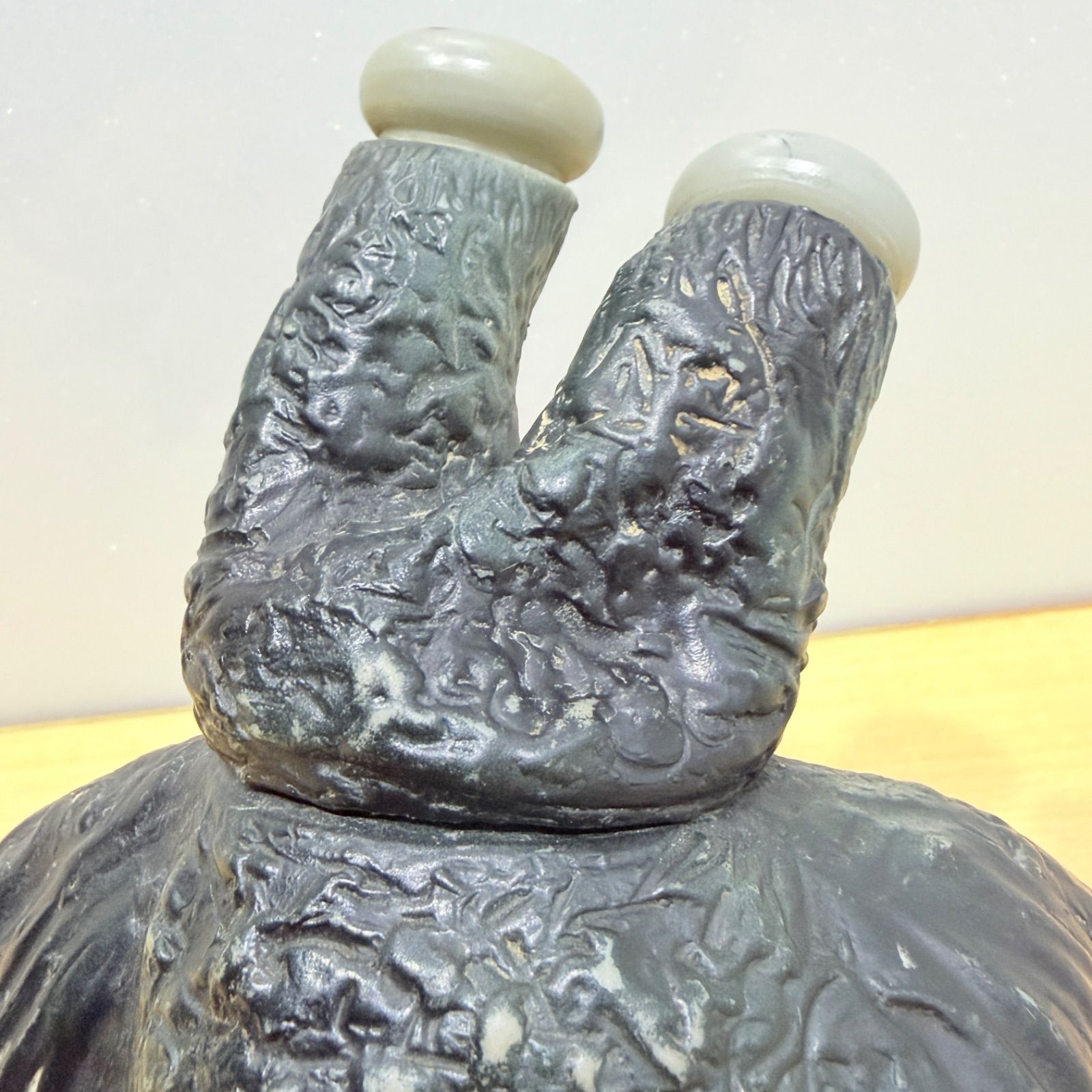 当時物 ※頭部片方欠品・ジャンク】マスダヤ ネズバードン ソフビ