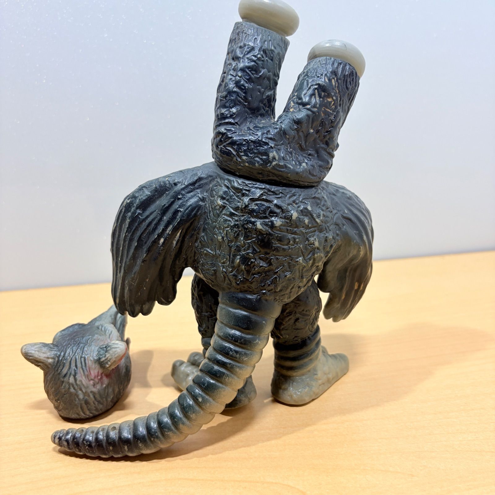 当時物 ※頭部片方欠品・ジャンク】マスダヤ ネズバードン ソフビ