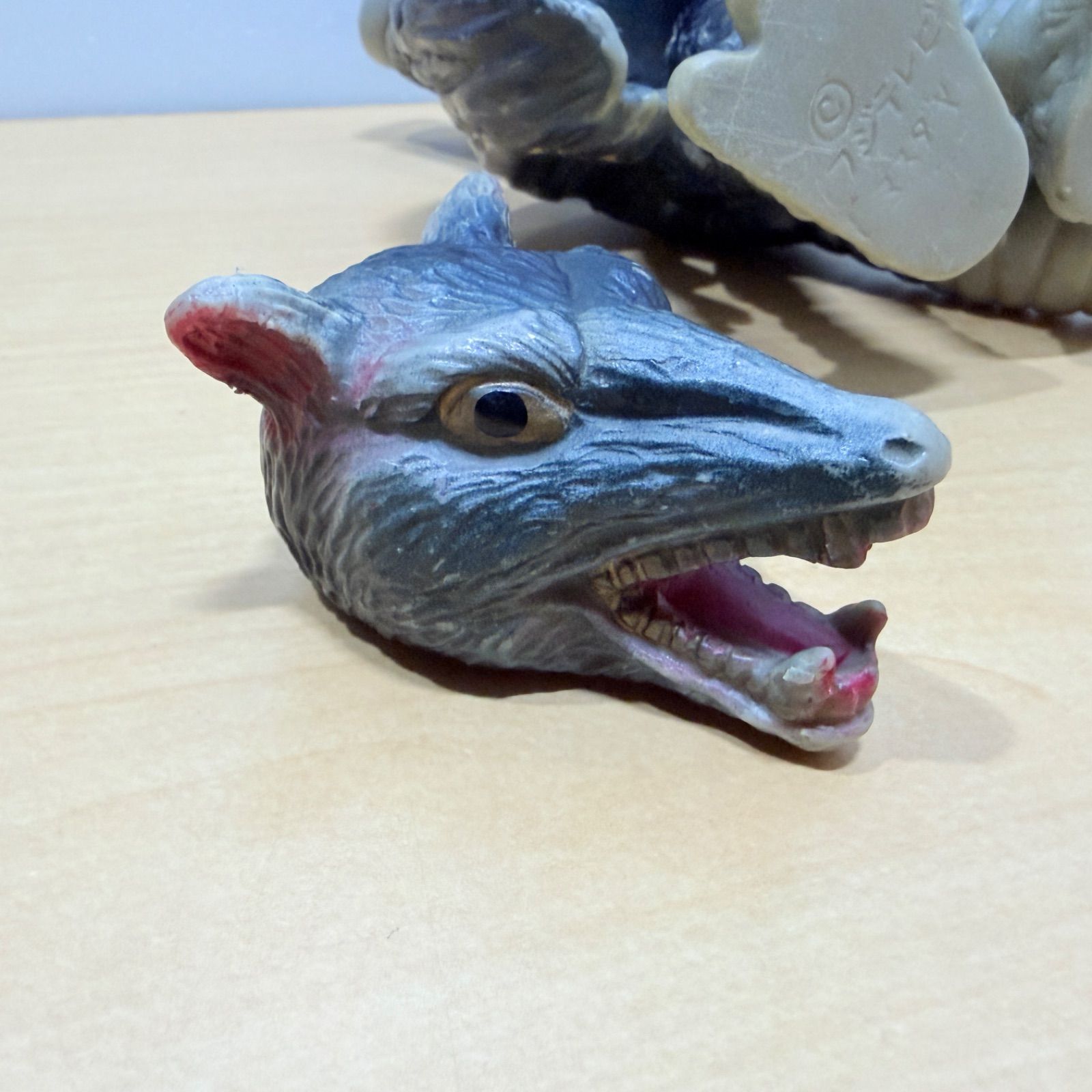 当時物 ※頭部片方欠品・ジャンク】マスダヤ ネズバードン ソフビ