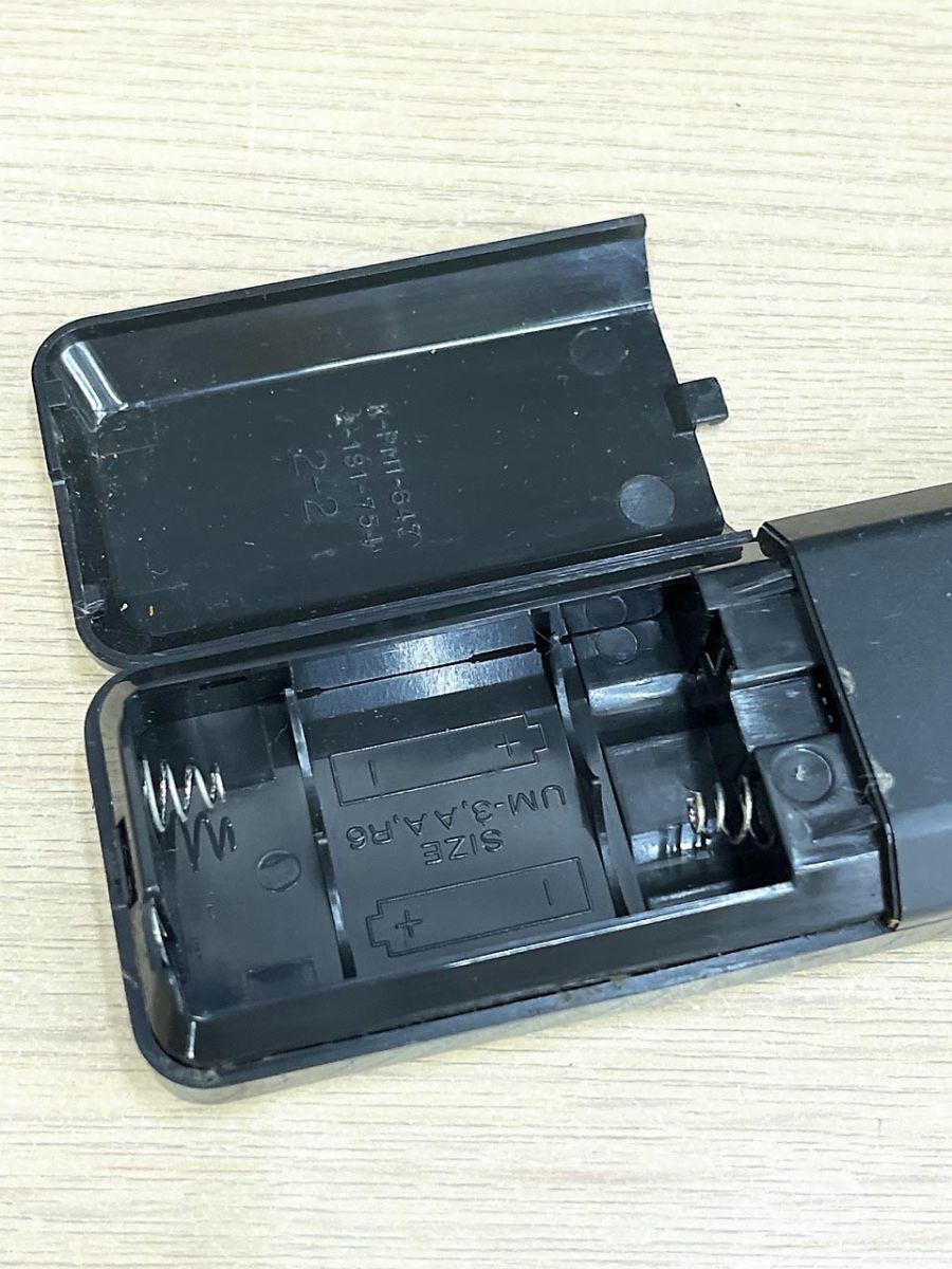 SONY ソニー カセットデッキ用 リモコン RM-J701 - メルカリ