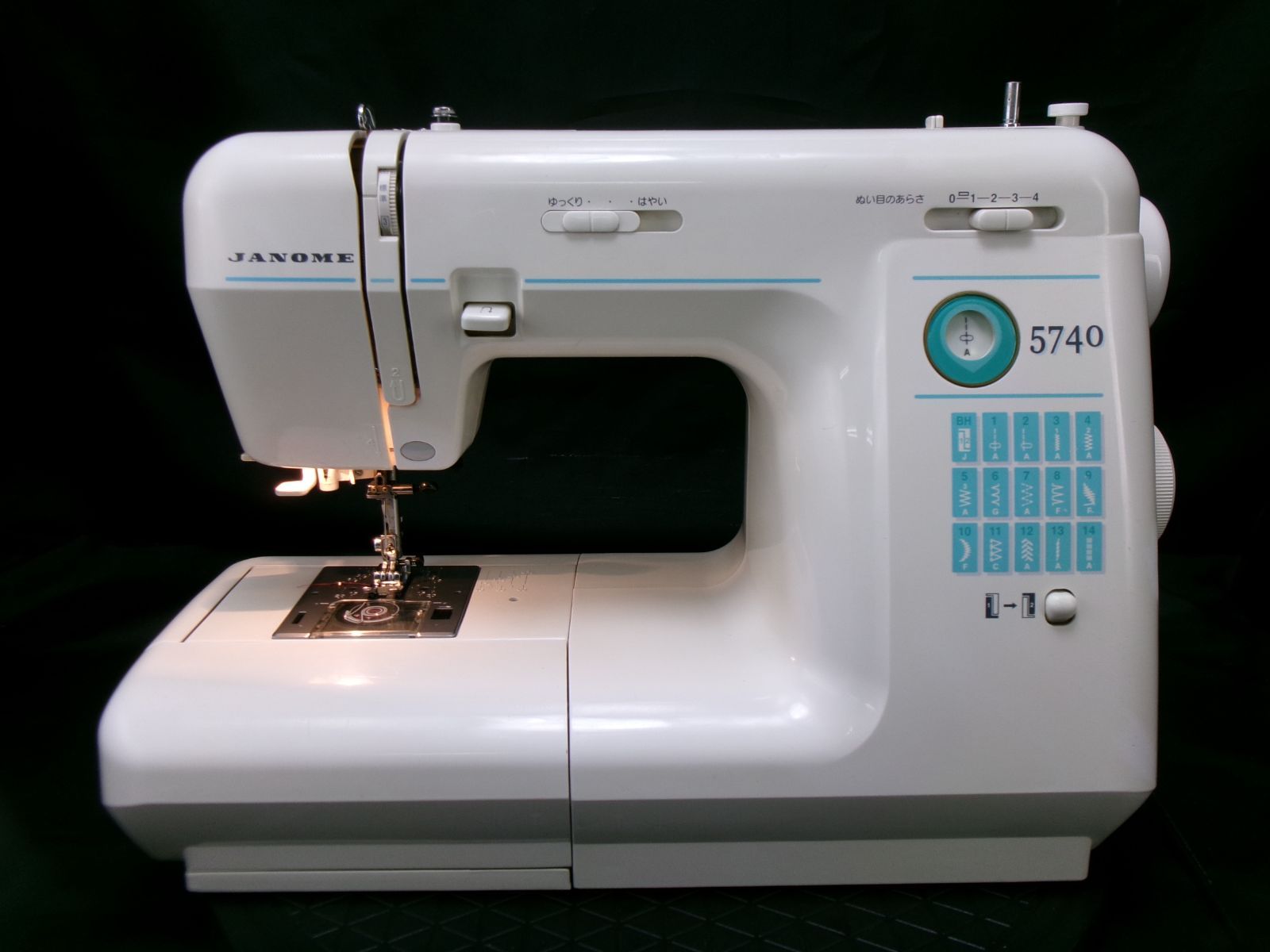 ジャノメミシン モデル5740 ☆美品☆ - メルカリ