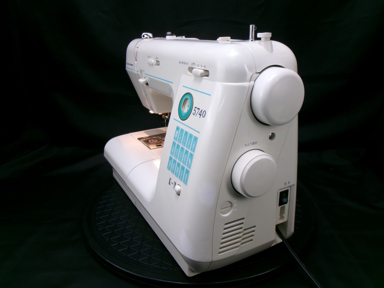 ジャノメミシン モデル5740 ☆美品☆ - メルカリ