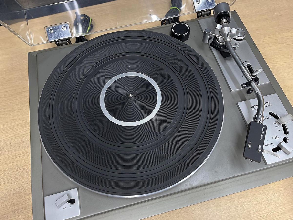 ジャンク品】 Pioneer パイオニア レコードプレーヤー PL-A215S - メルカリ