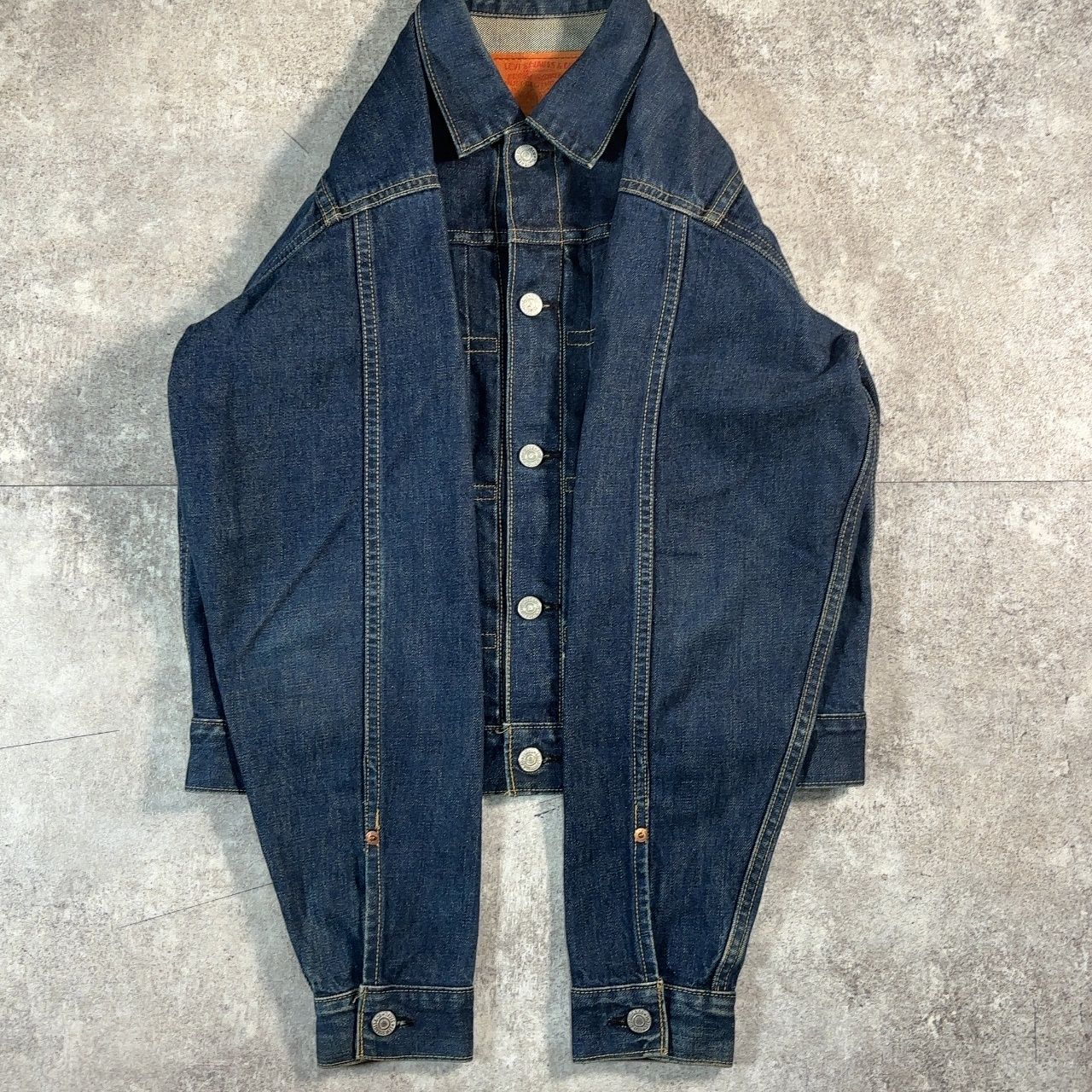 LEVIS 71507 2nd セカンド 日本製 デニムジャケット 復刻 38 LEVI'S リーバイス デニムジャケット 2nd 71507 セカンド Gジャン 復刻