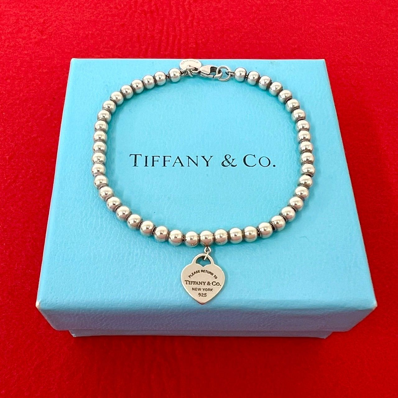 極 美品 TIFFANY&Co. ティファニー リターントゥ ハートタグ