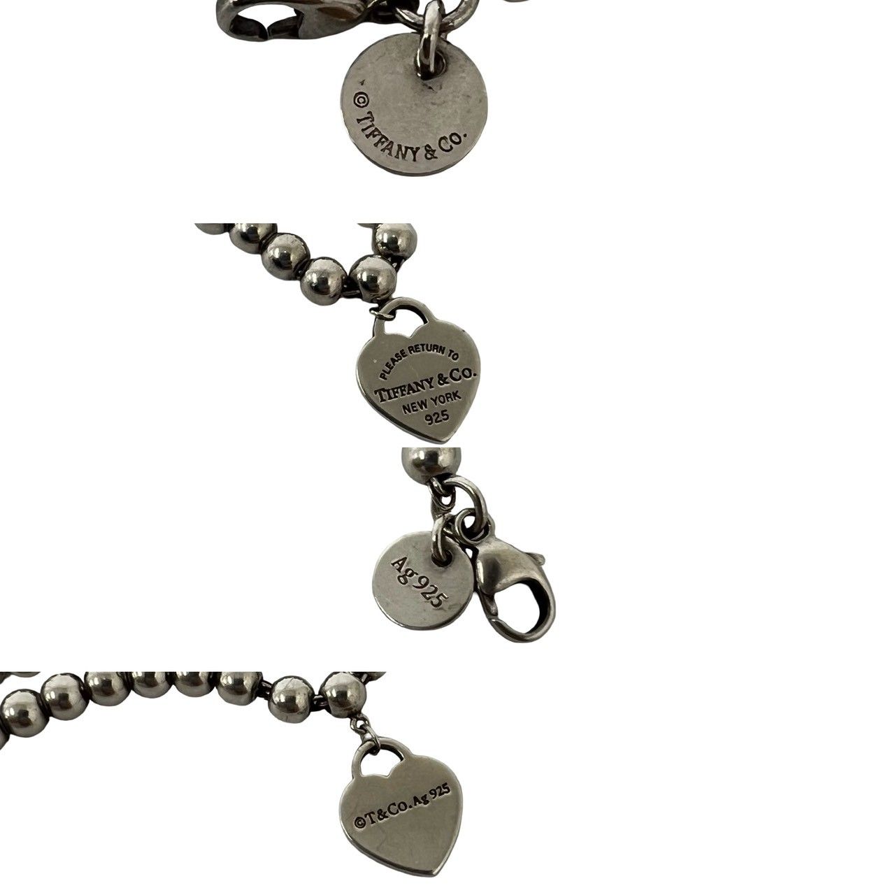 極 美品 TIFFANY&Co. ティファニー リターントゥ ハートタグ