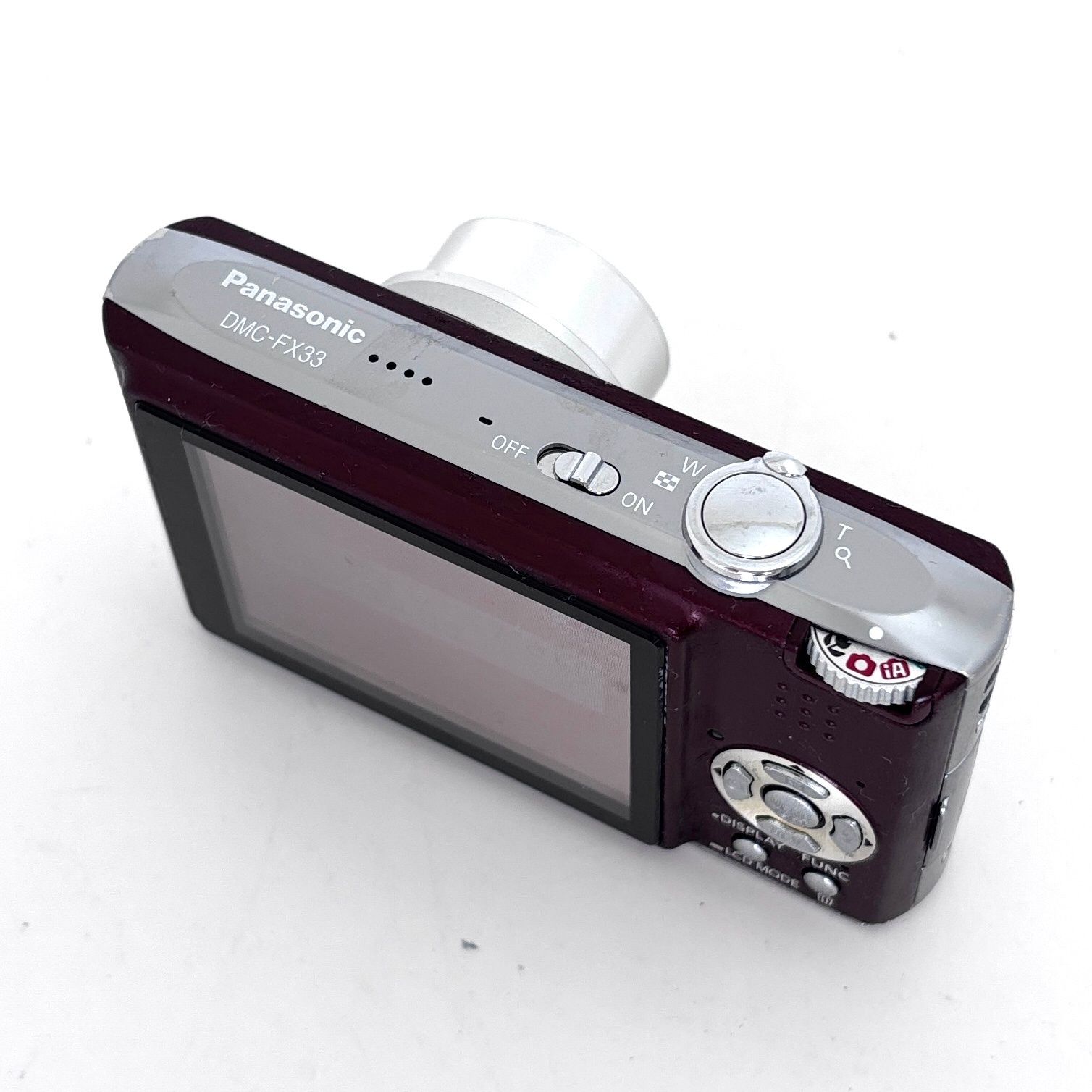 パナソニック】Panasonic LUMIX DMC-FX33 ブラウン #U072 - メルカリ