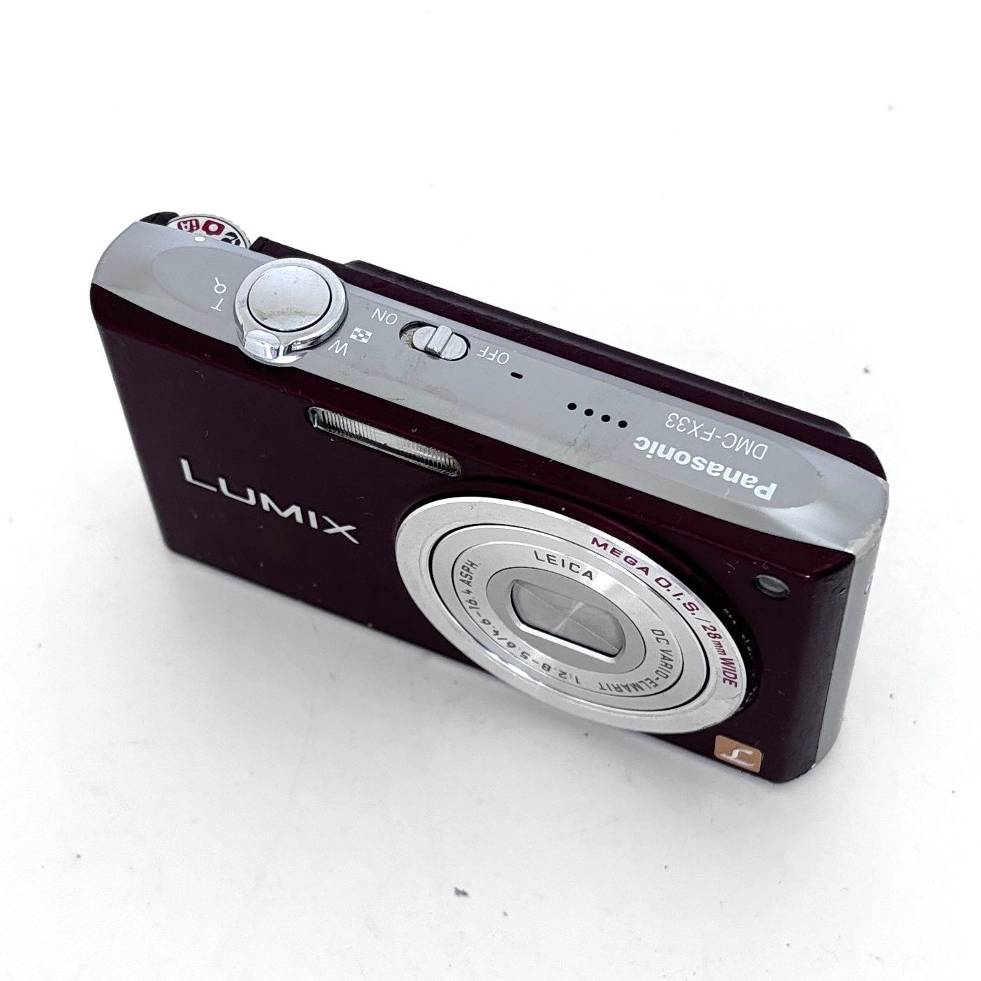 【最終値下げ】Panasonic DMC-FX33 デジタルカメラ　ブラウン パナソニック】Panasonic LUMIX DMC-FX33 ブラウン #U072 - メルカリ