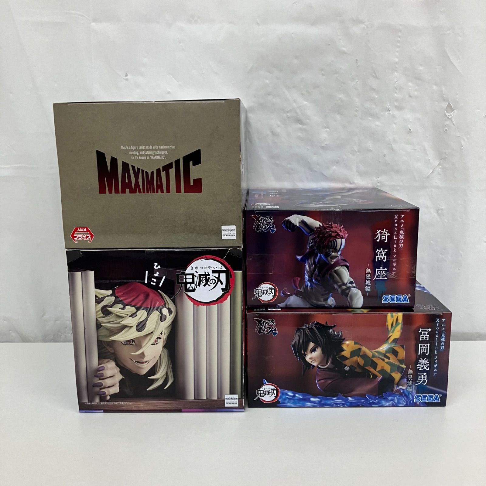 未開封 鬼滅の刃 maximatic 童磨 HYOKOFIG 童磨 Xross Link 無限城編
