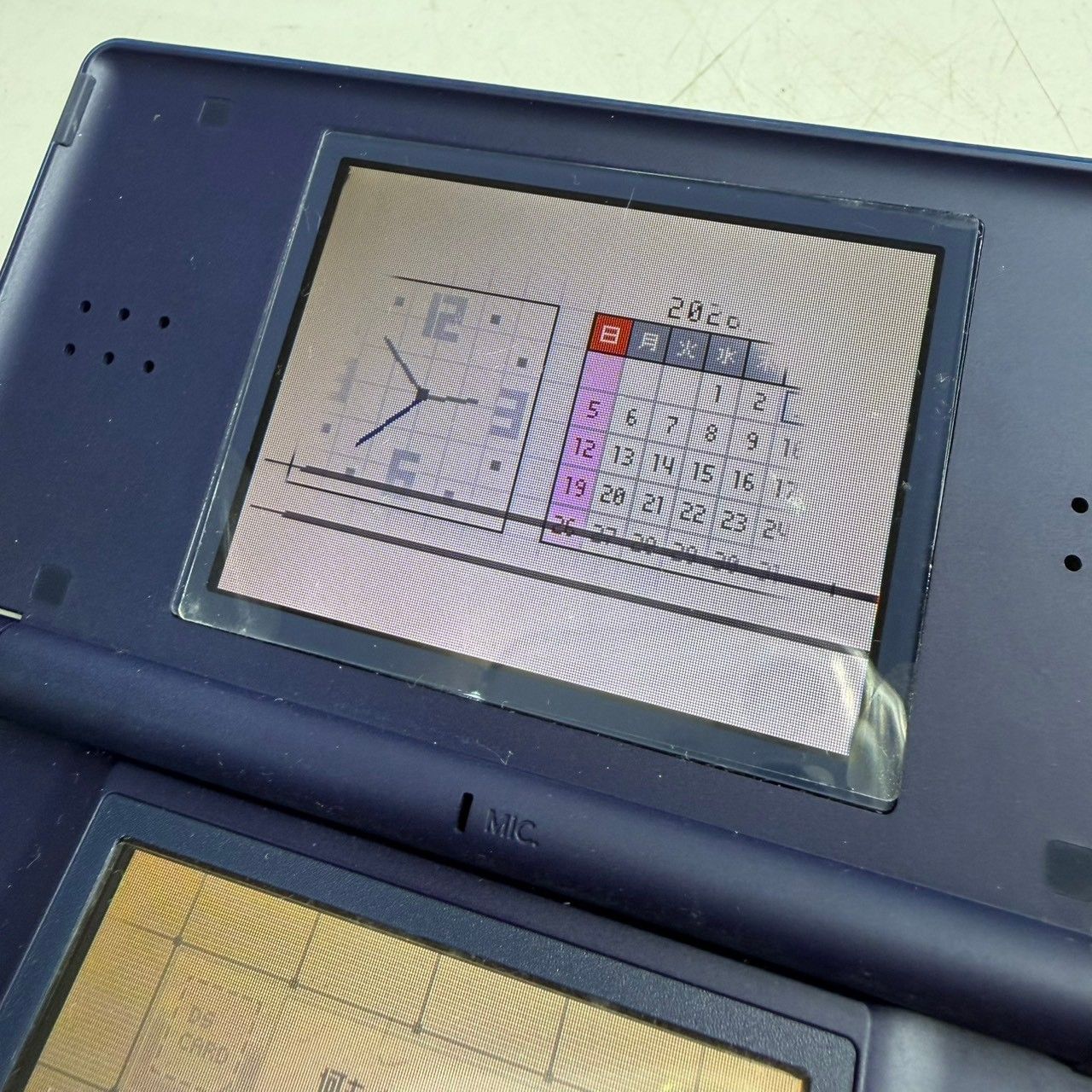 ○ニンテンドーDS Lite エナメルネイビー 脳トレソフト 大人のDS