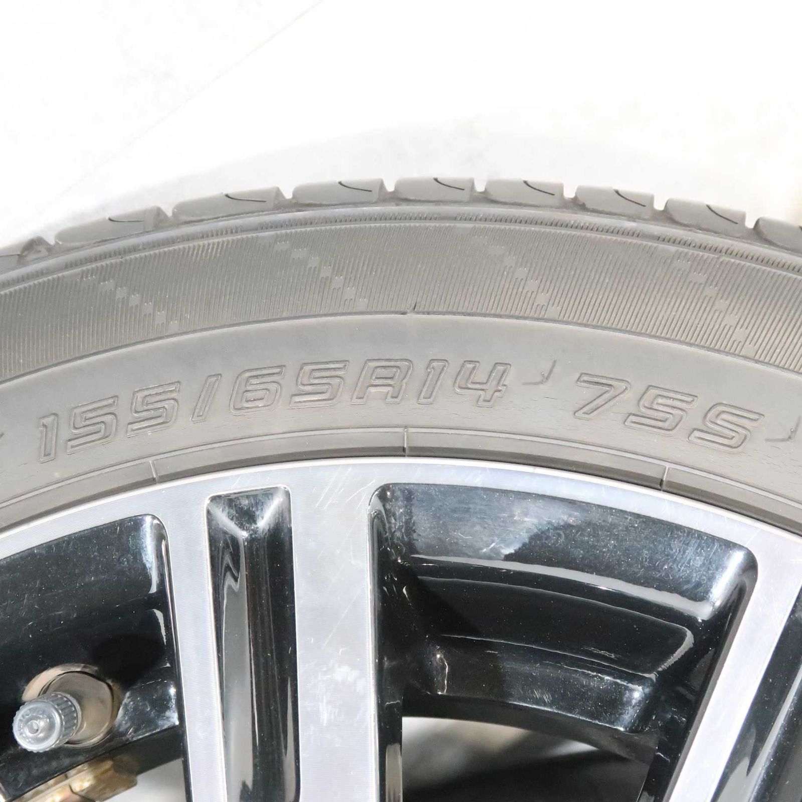 4本 ダイハツ 純正 14インチ 4.5J +45 4H PCD 100 ラジアル ダンロップ