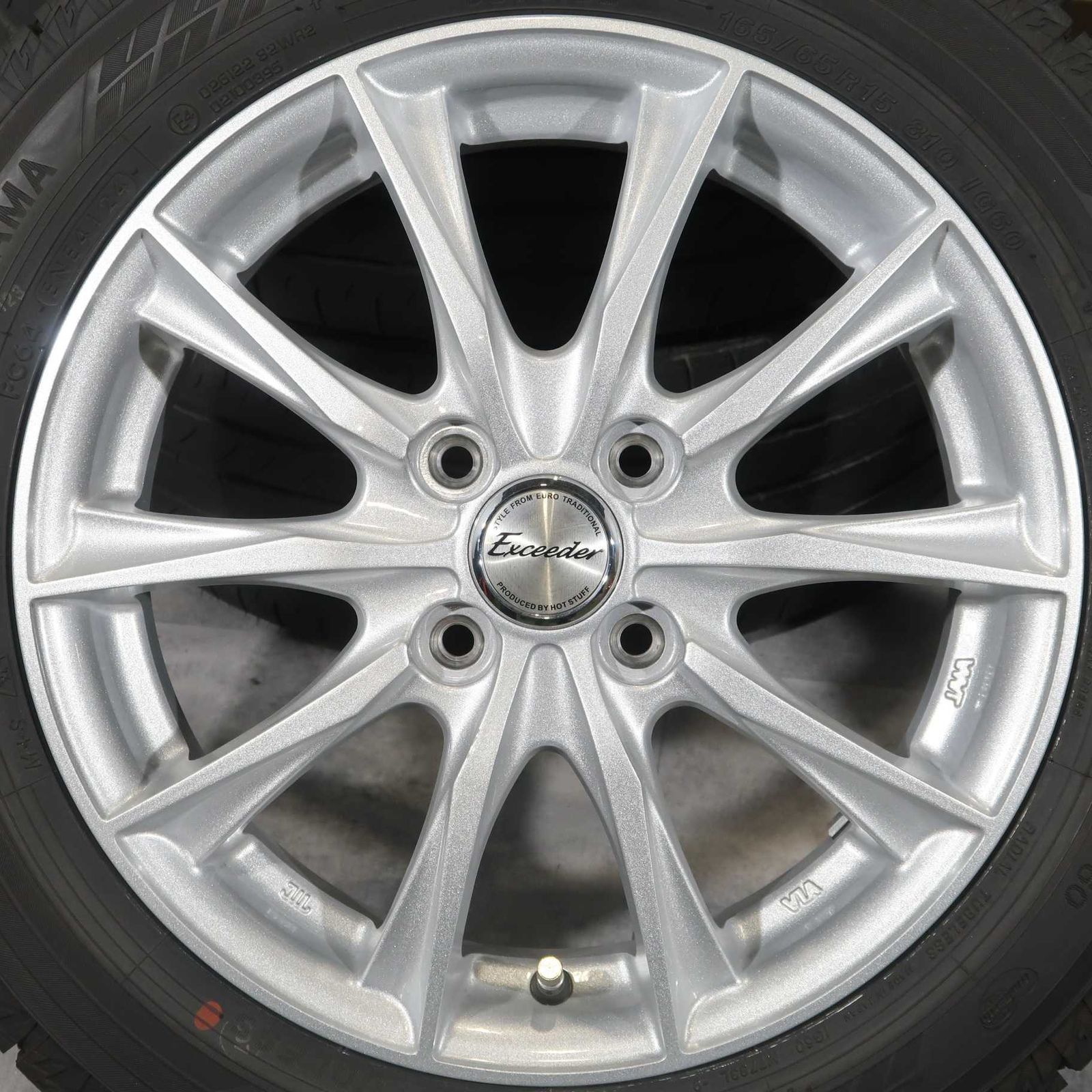 タフト ソリオ バンディット デリカD2 等 4本 社外 15インチ 4.5J +45