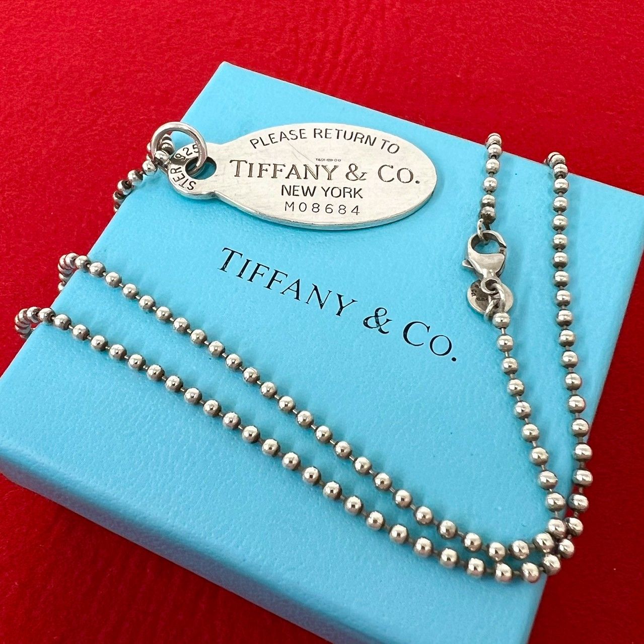 極 美品 TIFFANY&Co. ティファニー リターントゥ ティファニー