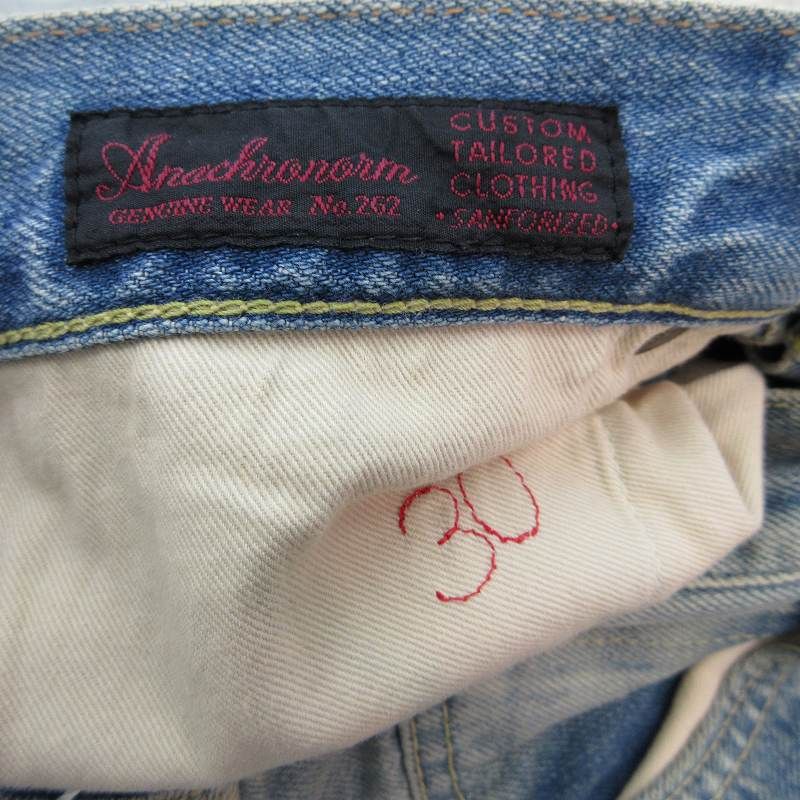 アナクロノーム anachronorm 30 デニムパンツ ジーンズ Gパン