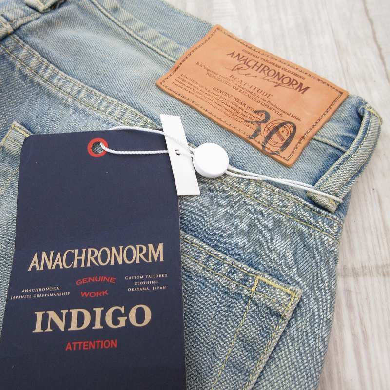 早い者勝ち❗️anachronorm ビンテージ　デニム　30 アナクロノーム anachronorm 30 デニムパンツ ジーンズ Gパン
