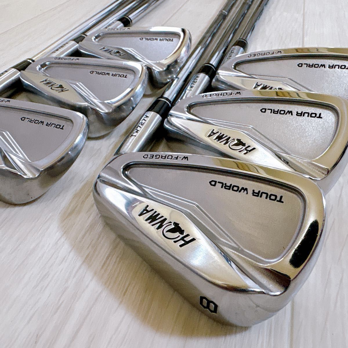 美品 HONMA TW727V W-FORGED ホンマ ツアーワールド アイアンセット 6本 右利き S G-0416