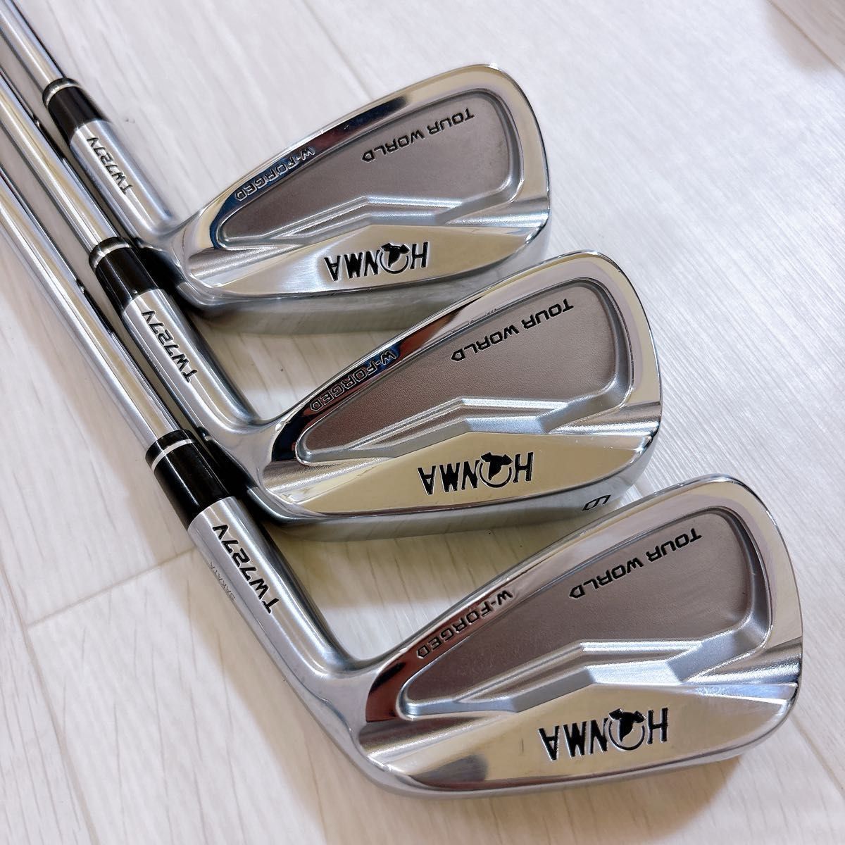 美品 HONMA TW727V W-FORGED ホンマ ツアーワールド アイアンセット 6 