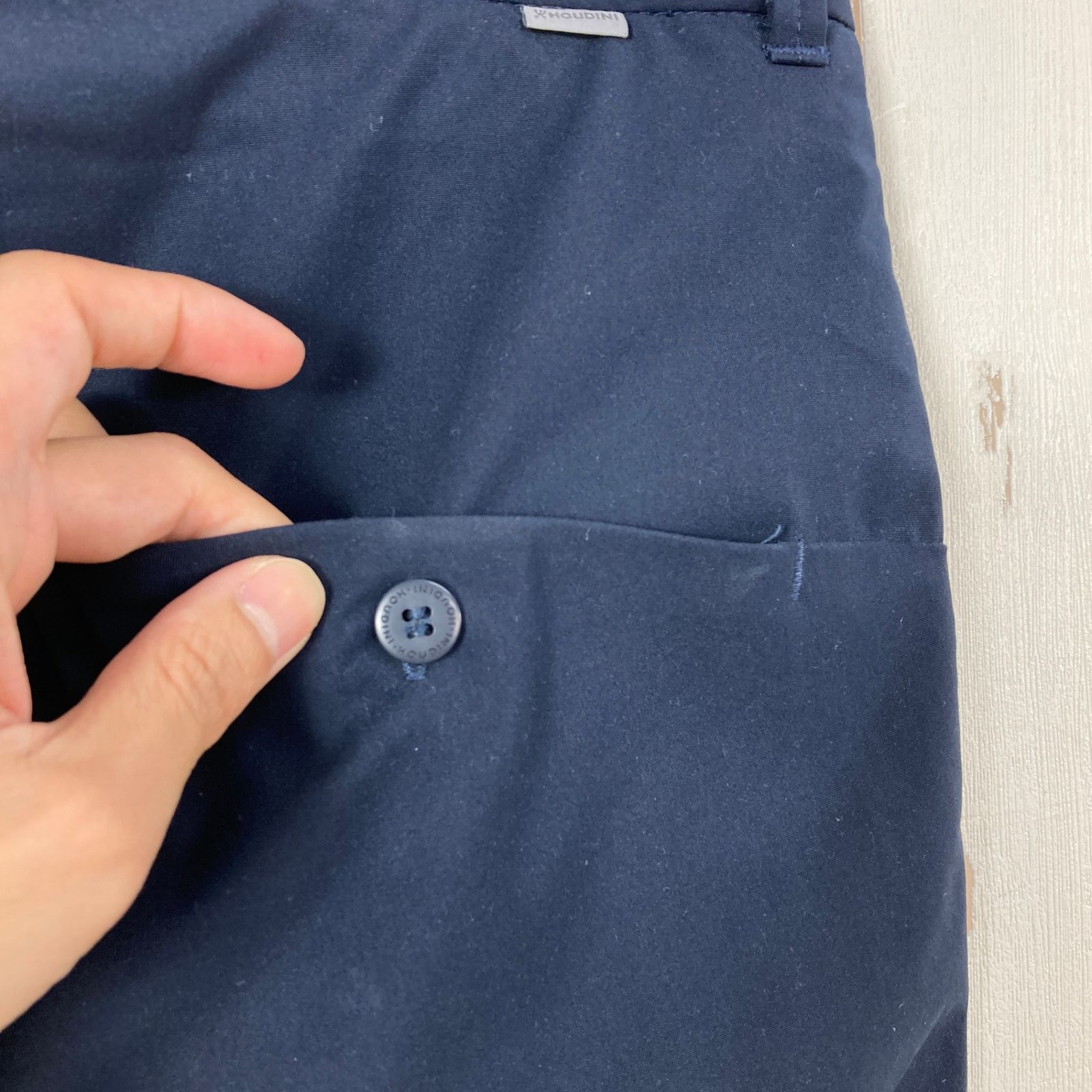 ✉️Men's XS ネイビー系 Houdini ( フーディニ ) コミットメント チノ