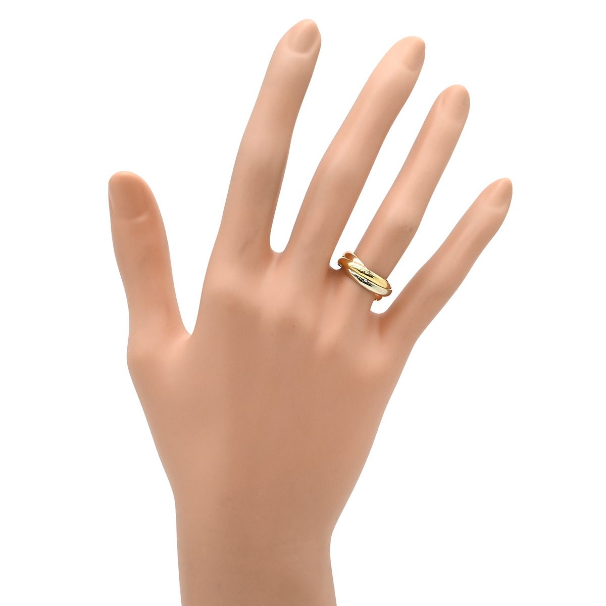 カルティエ Cartier リング 指輪 トリニティ スモールモデル ホワイト