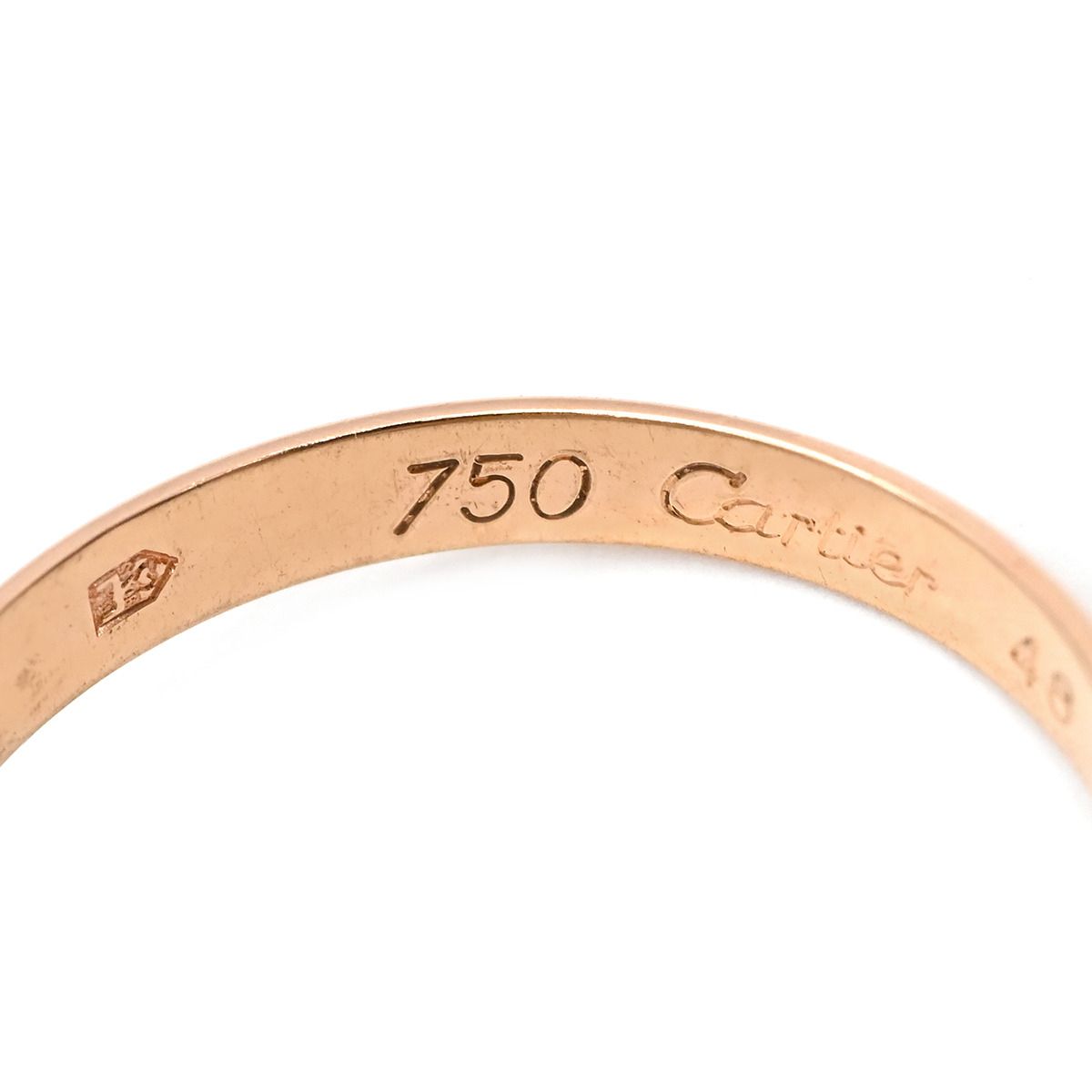 カルティエ Cartier リング 指輪 トリニティ スモールモデル ホワイト