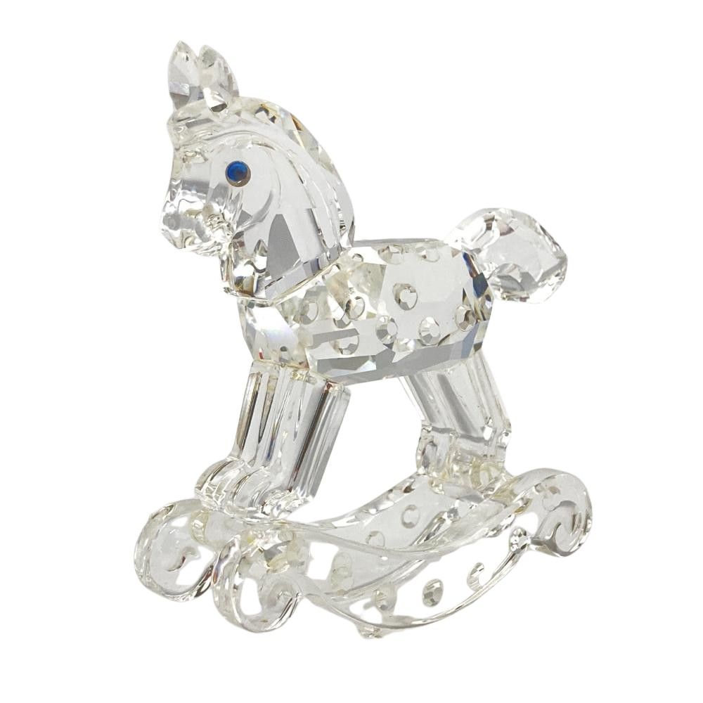 SWAROVSKI ロッキングホース 置物 クリスタル SWAROVSKI スワロフスキー 木馬 ロッキングホース - Swarovski Horse