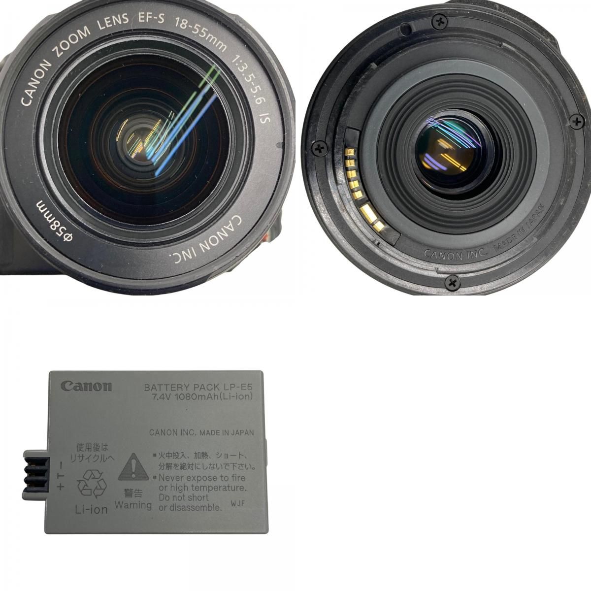 186000 動作未確認 canon キャノン EOS KISSx2 デジタル一眼レフカメラ