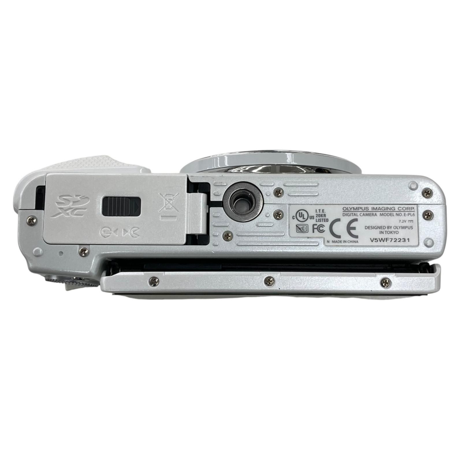 186000 ジャンク品 OLYMPUS オリンパス PEN Lite ミラーレス一眼 E-PL6