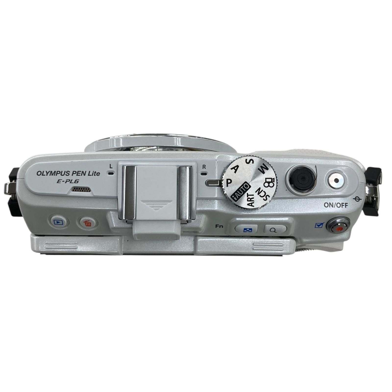186000 ジャンク品 OLYMPUS オリンパス PEN Lite ミラーレス一眼 E-PL6