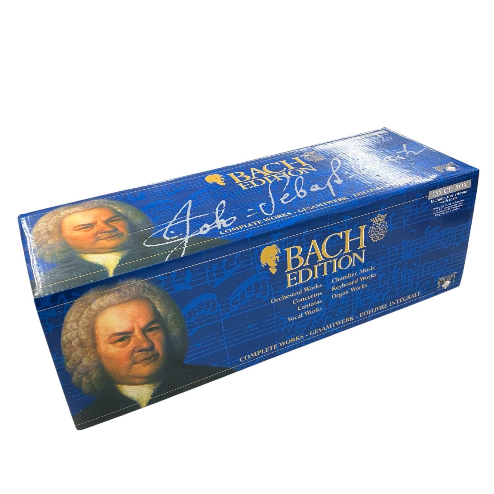 186000 現状品 BACH EDITION 155枚組 CDボックス - メルカリ