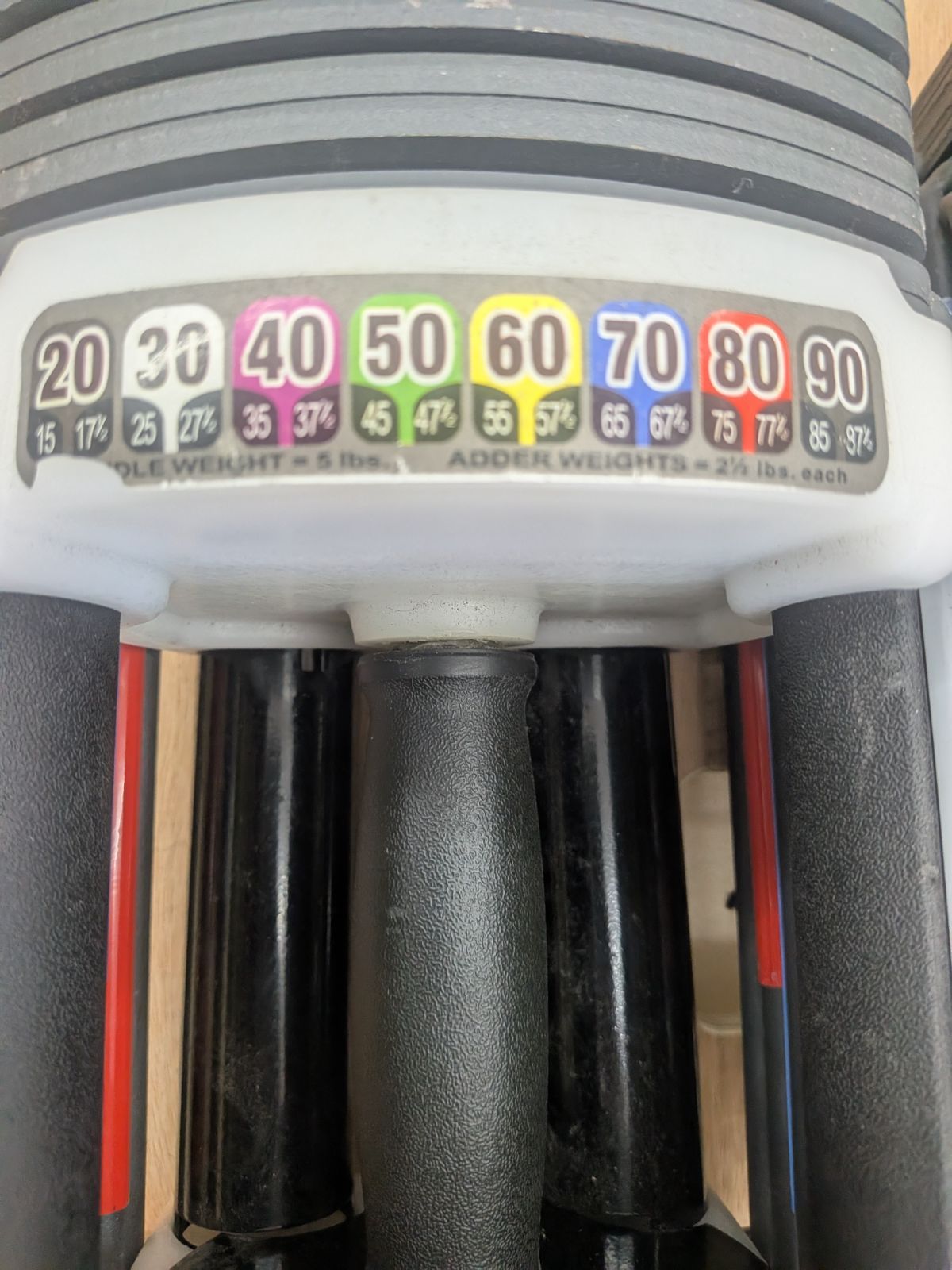 【要セット購入】TOPFILM SPORT 9.0 可変式 ダンベル約40kg① TOP FILM sport 9.0 可変式ダンベル 41.5kg 2個セットです。 - メルカリ