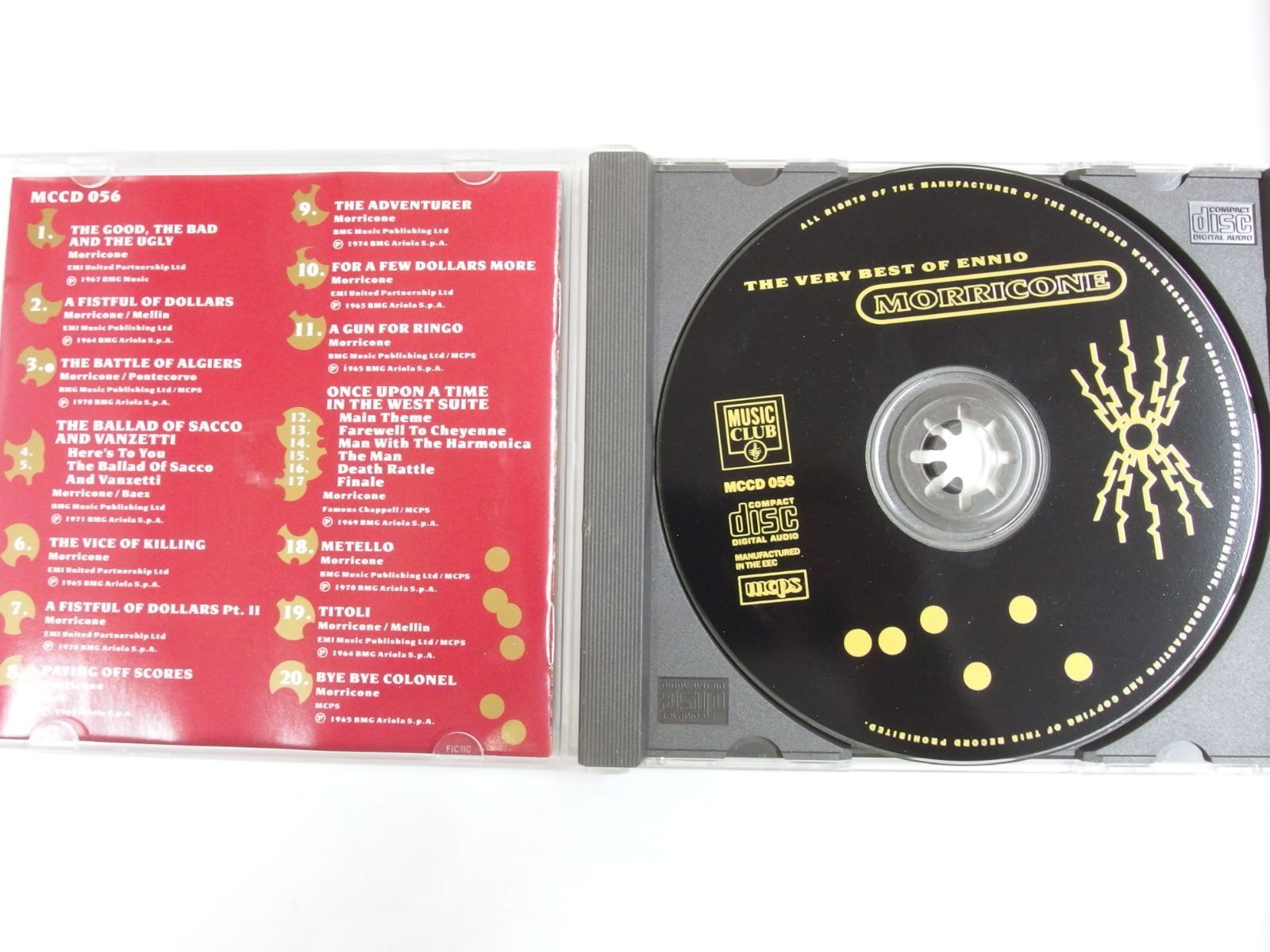 CD/エンニオ・モリコーネ/The Very Best Of Ennio Morricone/中古
