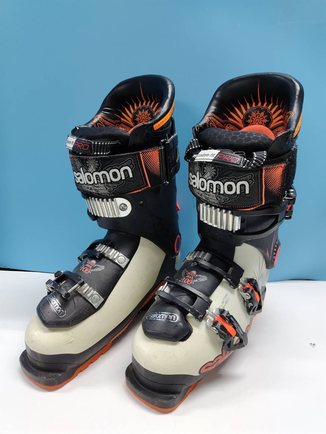 SALOMON QUEST MAX 100 スキーブーツ/25-25.5cm/295mm - メルカリ
