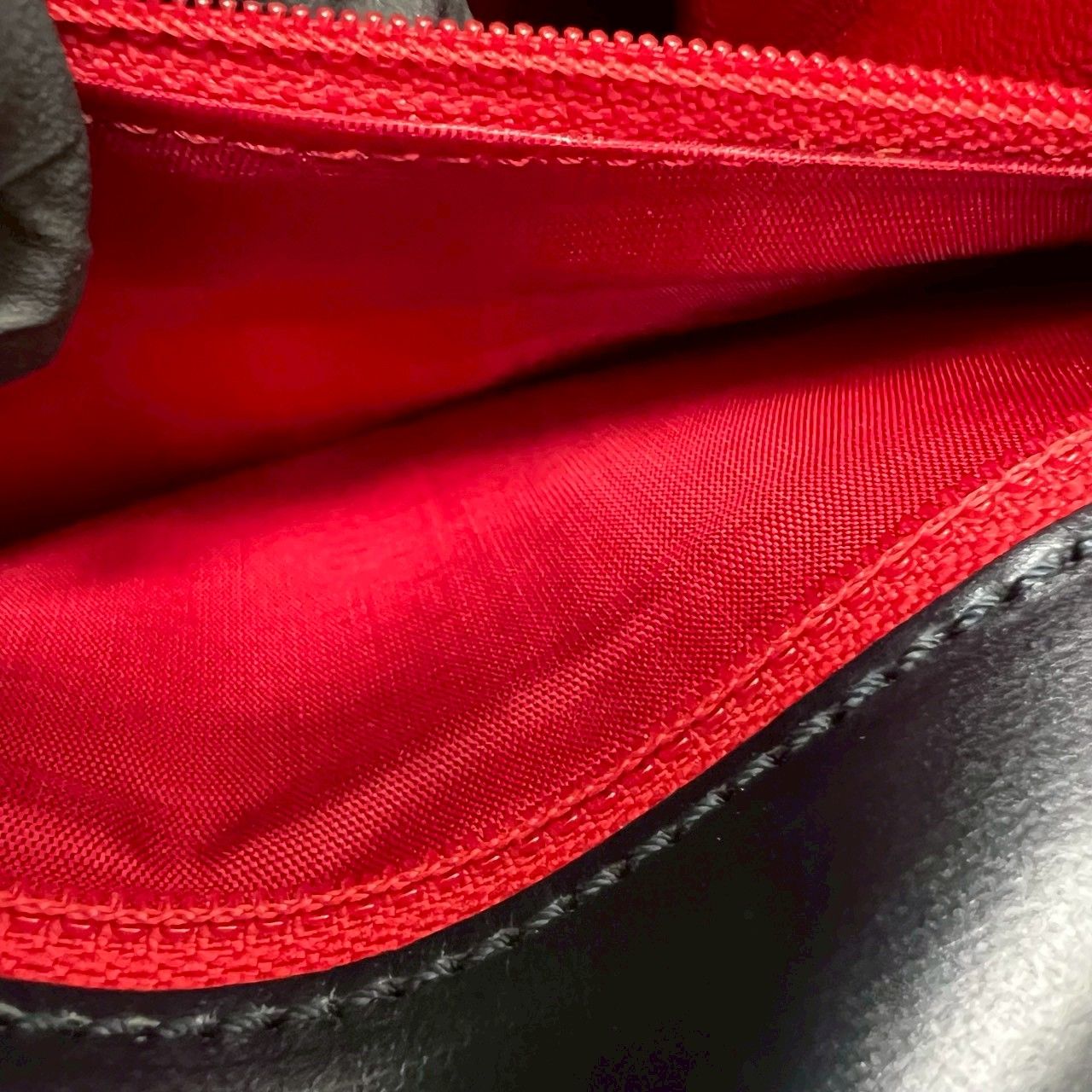 極 美品 CELINE セリーヌ ヴィンテージ ロゴ 金具 カーフ レザー 本革