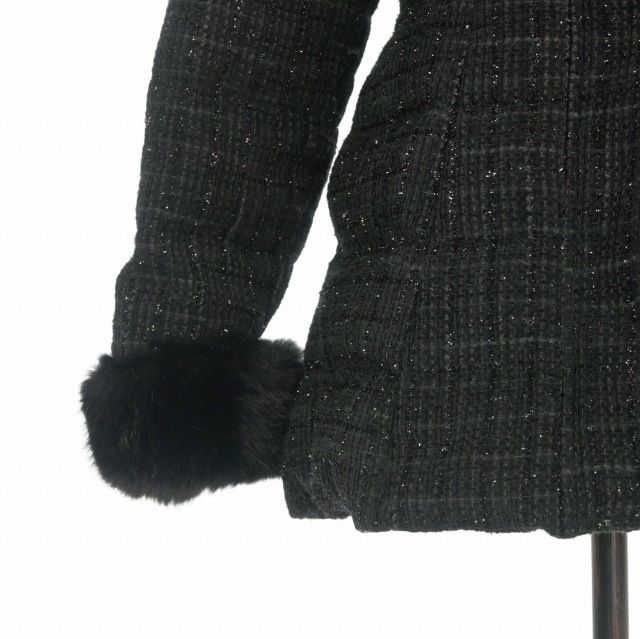 ダーリッチ Darich ミディツイードダウンコート ジャケット 長袖 M