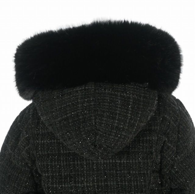 ダーリッチ Darich ミディツイードダウンコート ジャケット 長袖 M