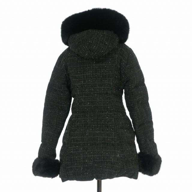 ダーリッチ Darich ミディツイードダウンコート ジャケット 長袖 M