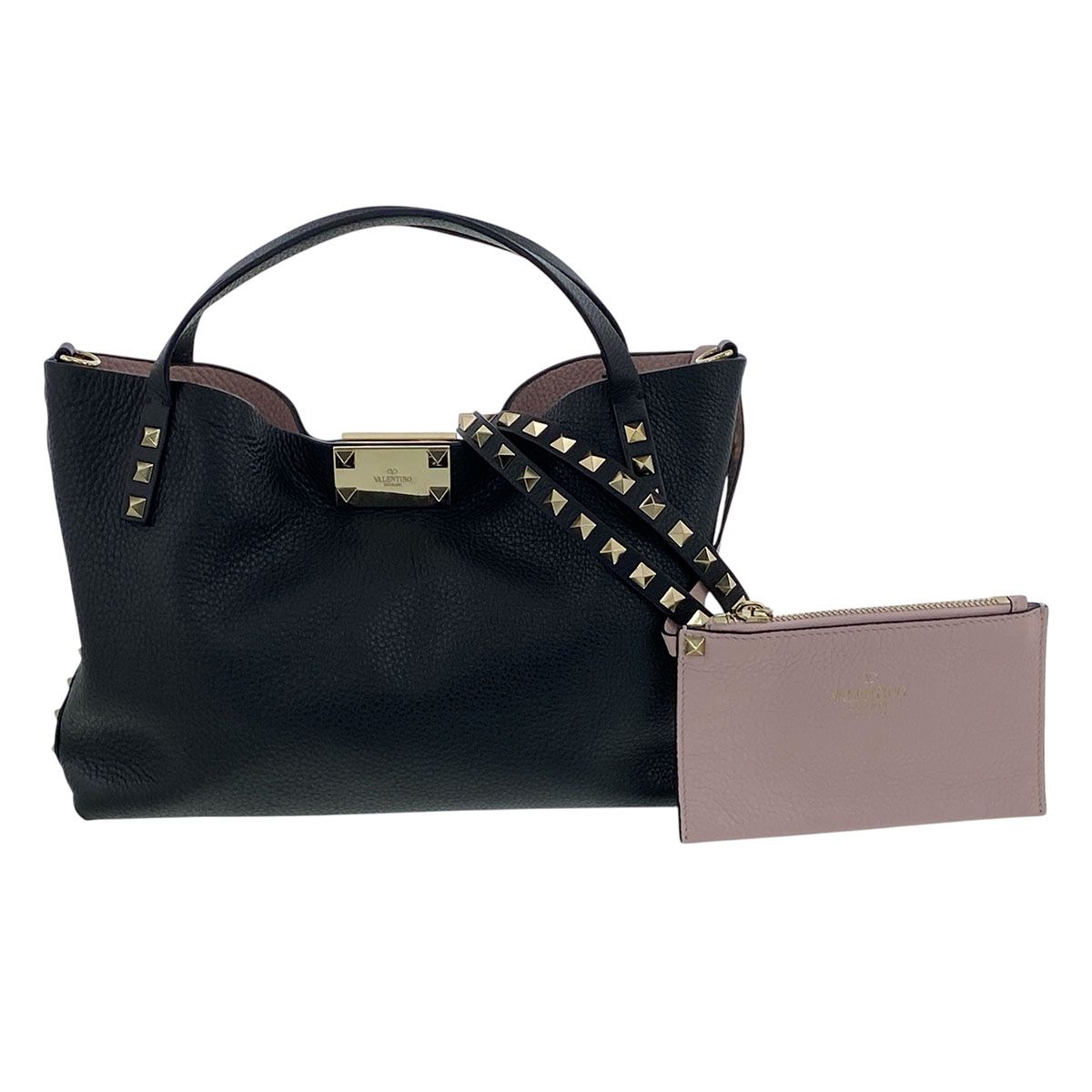VALENTINO ヴァレンティノ ロックスタッズ スモール トートバッグ