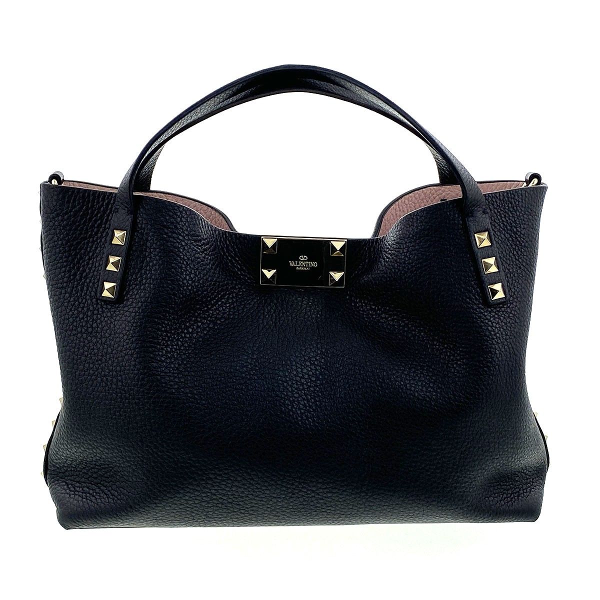 VALENTINO ヴァレンティノ ロックスタッズ スモール トートバッグ