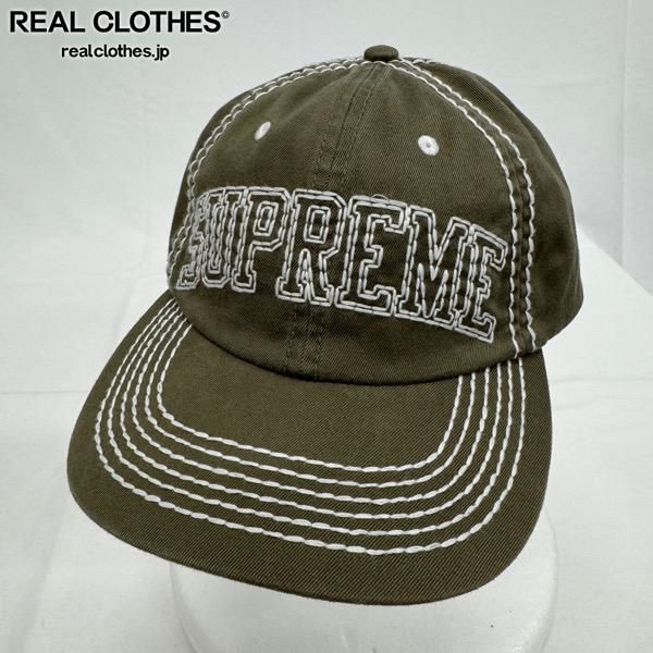 Supreme/シュプリーム【20AW】Big Stitch 6-Panel Cap/ビッグ ステッチ