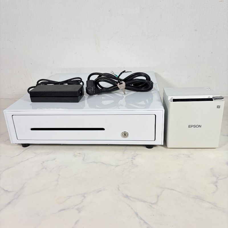 EPSON エプソン レシートプリンター TM-m30Ⅱ-H M362D ドロア ポスレジ