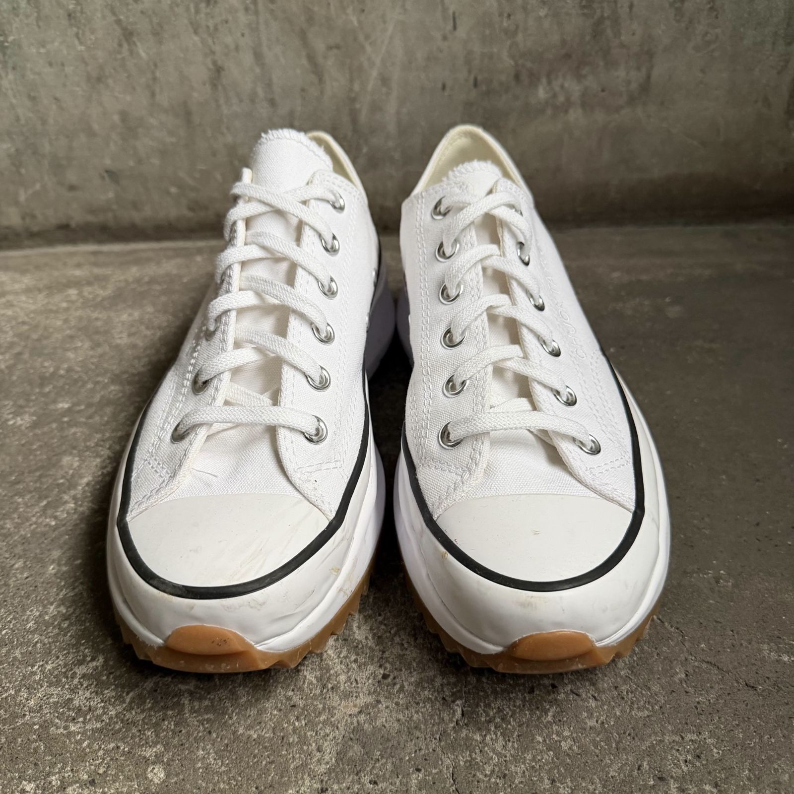 CONVERSE RUN STAR HIKE WHITE LOW CUT ホワイト コンバース ラン 