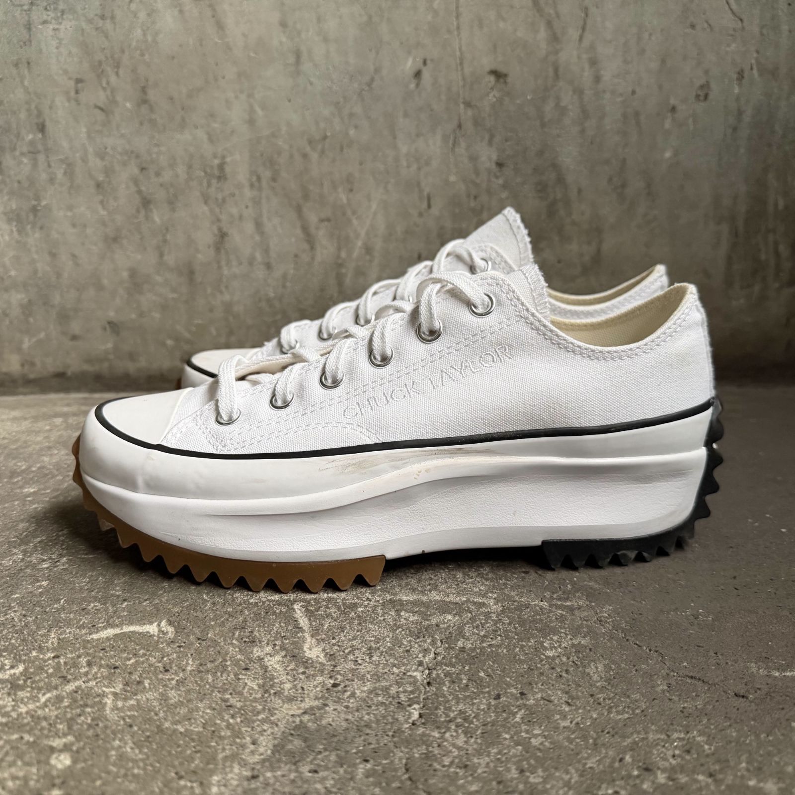 CONVERSE ホワイト ランスターハイク スニーカー コンバース
