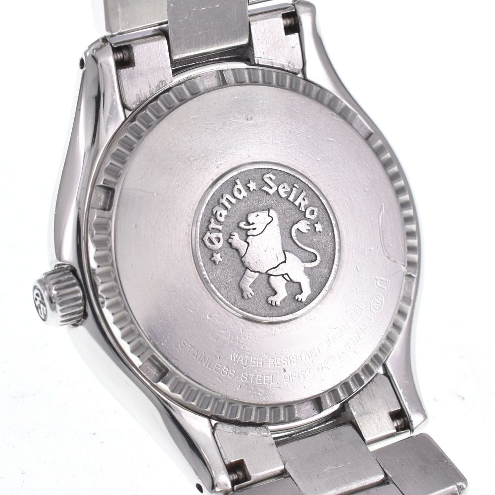 セイコー SEIKO 9F62-0A10/SBGX005 グランドセイコー デイト シルバー