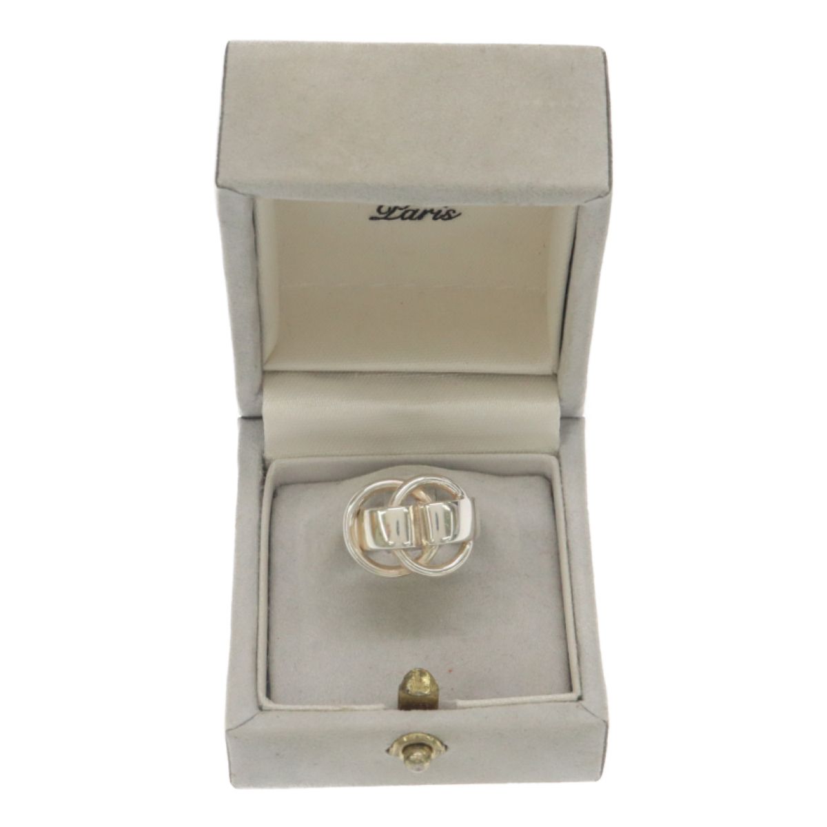 HERMES エルメス 925 SILVER シルバー ドゥザノーDeux Anneaux